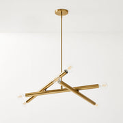 Borvia 6 Light Sputnik Chandelier – Trace Style With Adjustable Height